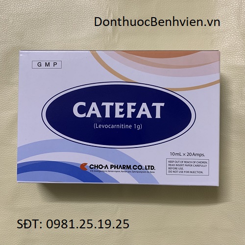 Dung dịch uống Catefat 1g