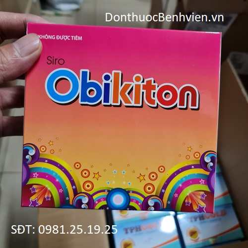 Dung dịch uống Siro Obikiton 7.5ml