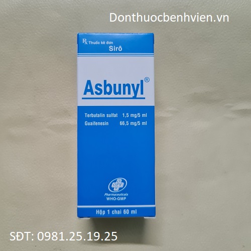 Dung dịch uống Thuốc Asbunyl 60ml