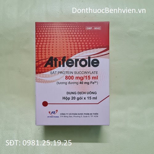 Dung dịch uống Thuốc Atiferole 15ml