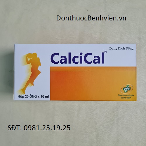 Dung dịch uống Thuốc Calcical 10ml
