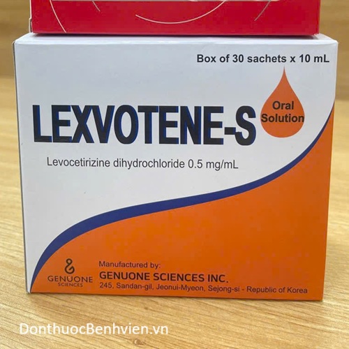  Dung dịch uống Thuốc Lexvotene-S