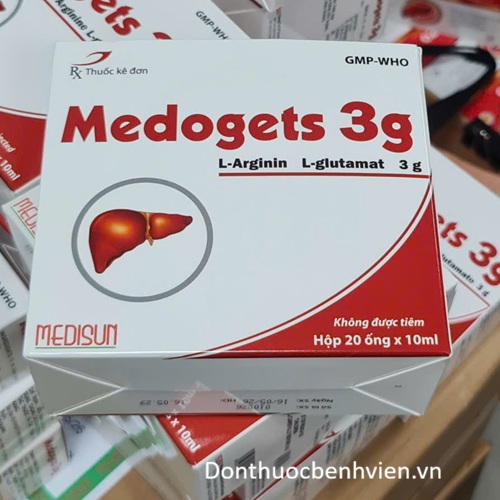 Dung dịch uống Thuốc Medogets 3g