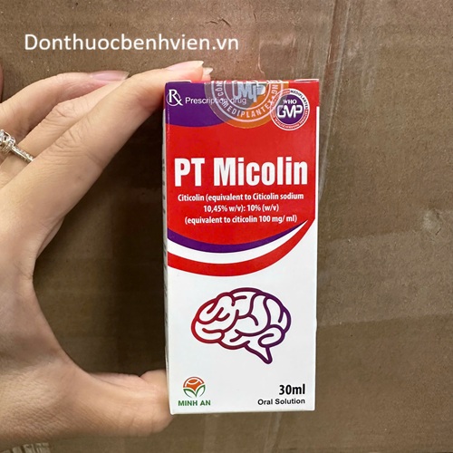 Dung dịch uống Thuốc PT Micolin 30ml