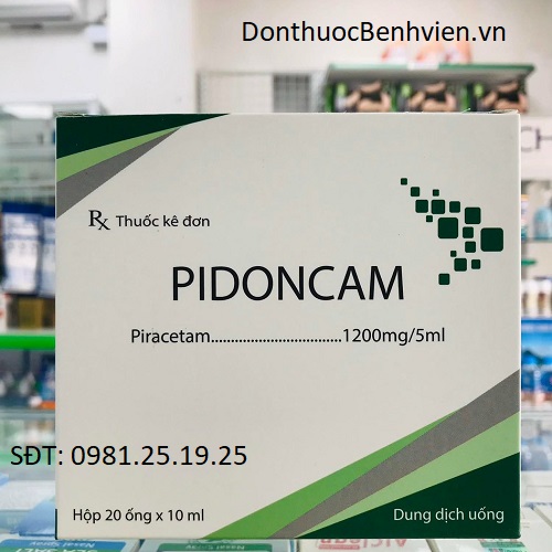 Dung dịch uống Thuốc Pidoncam 10ml