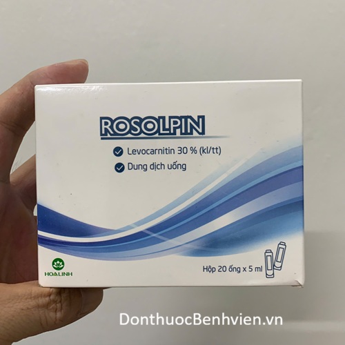 Dung dịch uống Thuốc Rosolpin 5ml