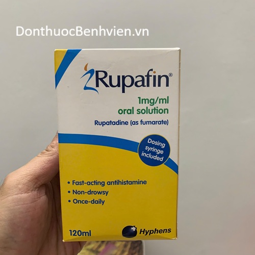 Dung dịch uống Thuốc Rupafin 120ml