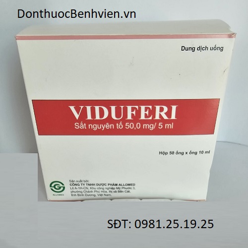 Dung dịch uống Thuốc Vifduferi 10ml