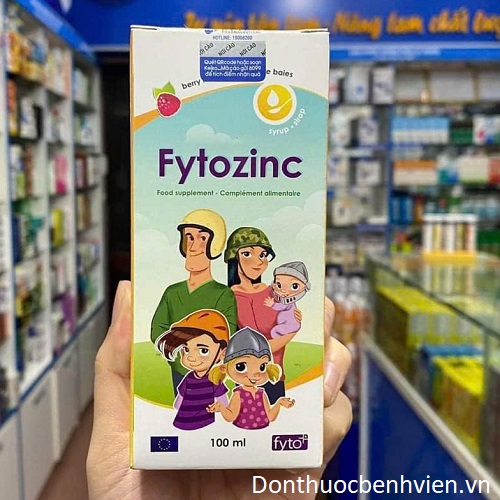 Dung dịch uống bổ sung khoáng chất Fytozinc 100ml