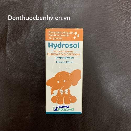 Dung dịch uống giọt Thuốc Hydrosol 20ml