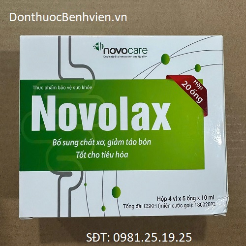 Dung dịch uống hỗ trợ tiêu hóa Novolax 10ml