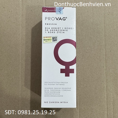 Dung dịch vệ sinh phụ nữ Provag Emulsion