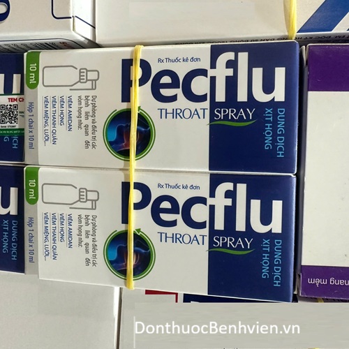 Dung dịch xịt họng Pecflu Throat Spray 10ml