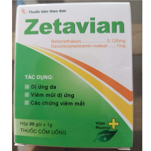 Gói Cốm uống Zetavian