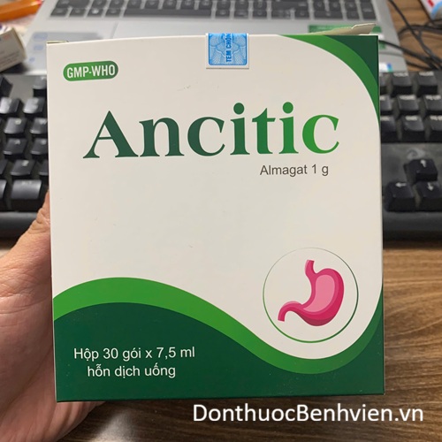 Gói Hỗn dịch uống Thuốc Ancitic 7.5ml