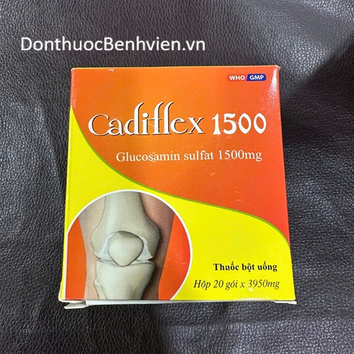 Gói bột uống Thuốc Cadiflex 1500mg