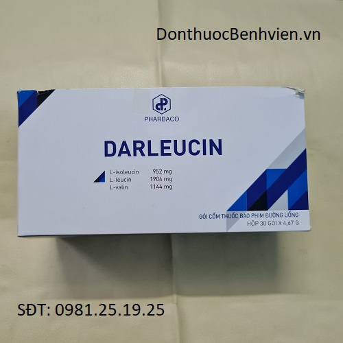Gói cốm Thuốc Darleucin Pharbaco