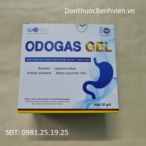 Gói uống Odogas Gel 15ml