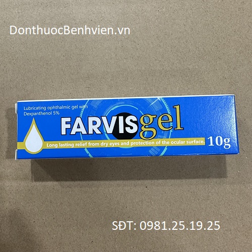 Gel Tra mắt Farvis Gel 10g