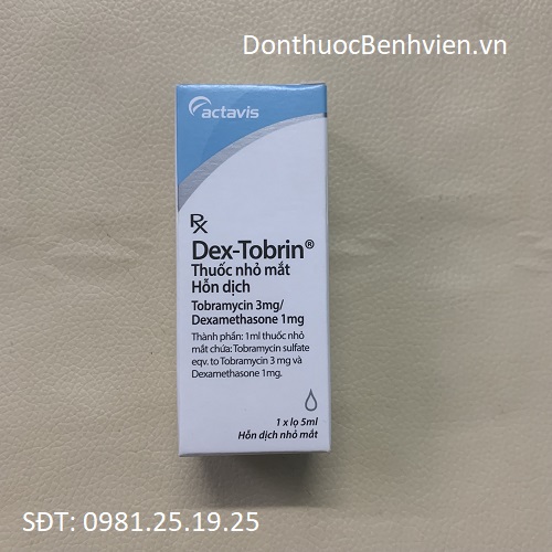 Hỗn dịch nhỏ mắt Thuốc Dex-Tobrin 5ml
