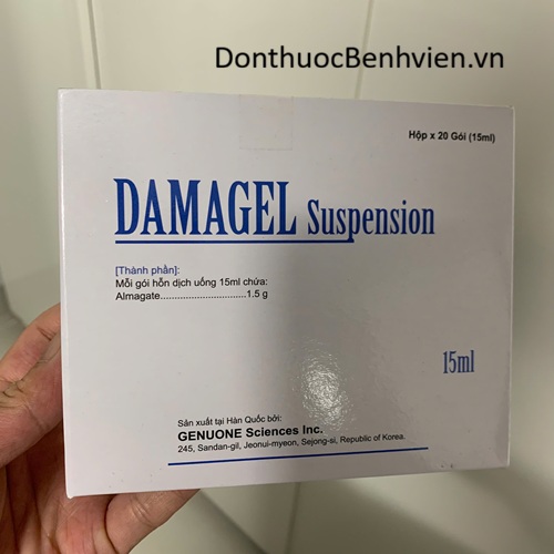Hỗn dịch uống Thuốc Damagel Suspension