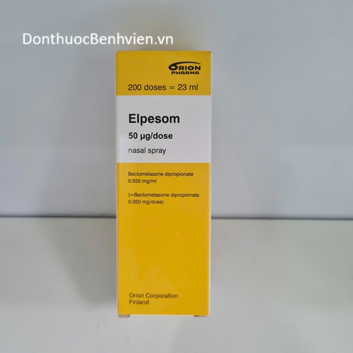Hỗn dịch xịt mũi Thuốc Elpesom 23ml