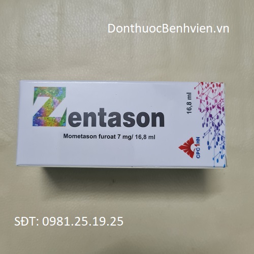 Hỗn dịch xịt mũi Thuốc Zentason