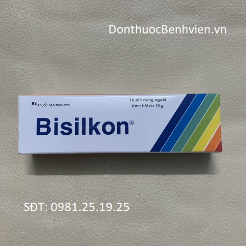 Kem bôi da Thuốc Bisilkon 10g