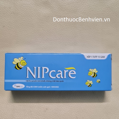 Kem trị nứt núm Vú Nipcare 15g