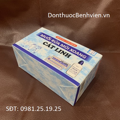 Muối rửa mũi xoang Cát Linh H30G