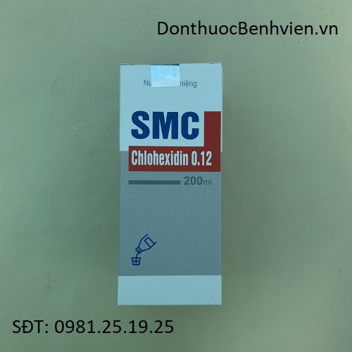 Nước Súc Miệng SMC Chlohexidin 0.12