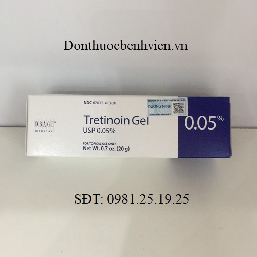 Thuốc Obagi Tretinoin 0,05% Gel