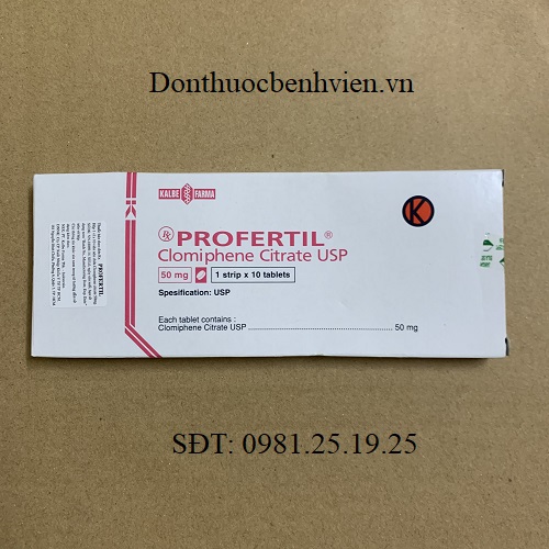 Thuốc Profertil 50mg