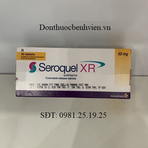 Thuốc Seroquel Xr 50mg