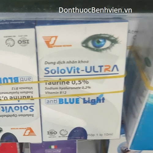 SoloVit-Ultra - Dung dịch nhãn khoa 10ml