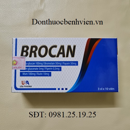 Thực phẩm bảo vệ sức khỏe Brocan