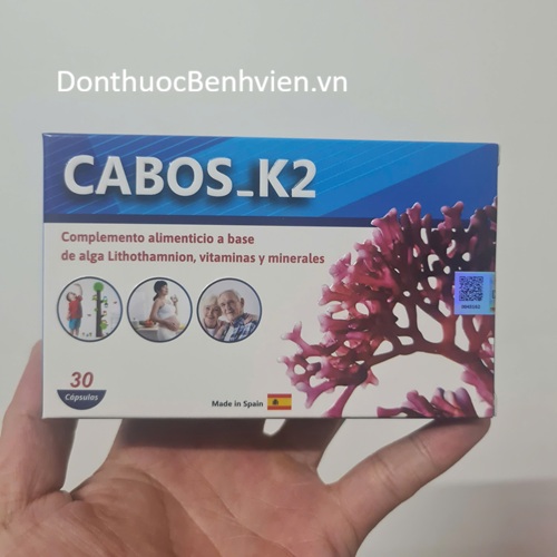 Thực phẩm bảo vệ sức khỏe Cabos K2