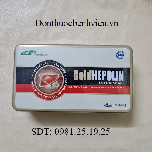 Thực phẩm bảo vệ sức khỏe GoldHepolin