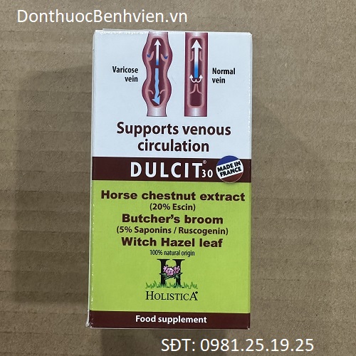 Thực phẩm bảo vệ sức khỏe Holistica Dulcit 30