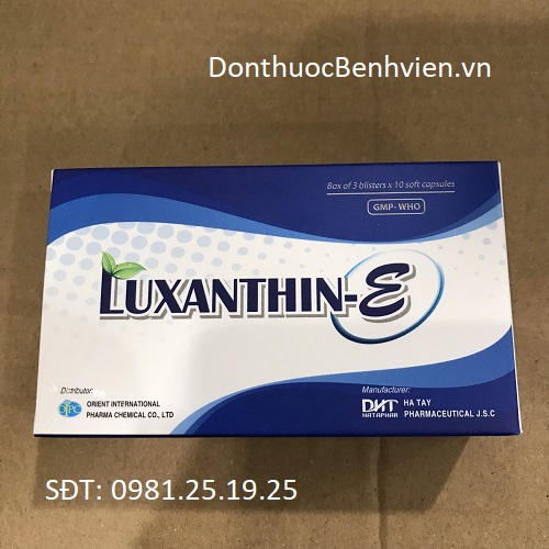 Viên uống Bổ mắt Luxanthin-E