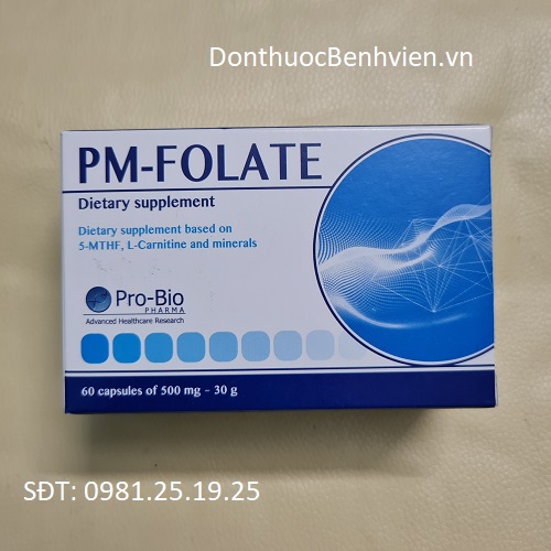 Thực phẩm bảo vệ sức khỏe Pm-Folate