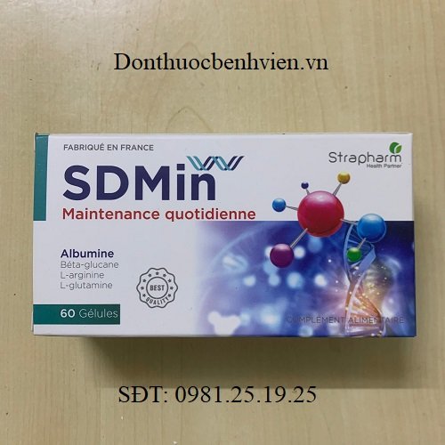 Thực phẩm bảo vệ sức khỏe SDMin