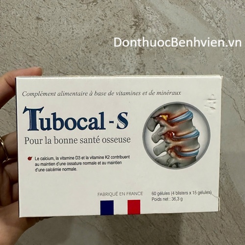Thực phẩm bảo vệ sức khỏe Tubocal-S