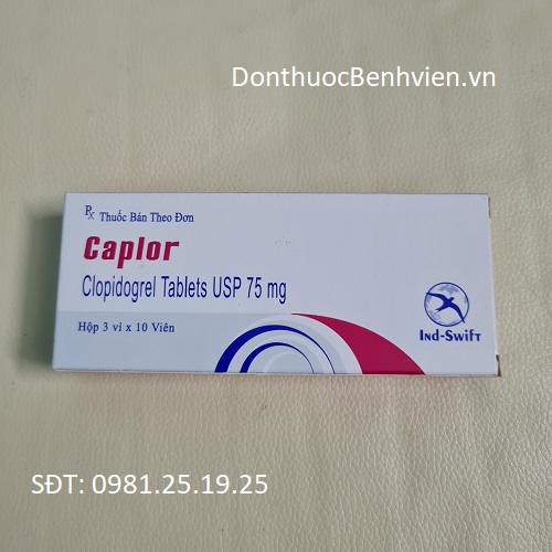 Thuốc Caplor 75mg - Hộp 30 Viên | Donthuocbenhvien.vn
