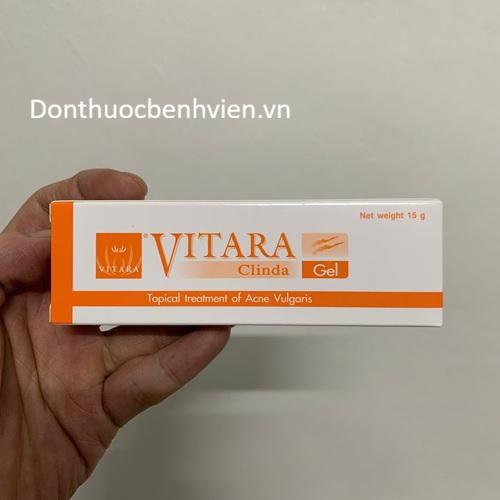 Thuốc điều trị mụn Vitara Clinda Gel 15g