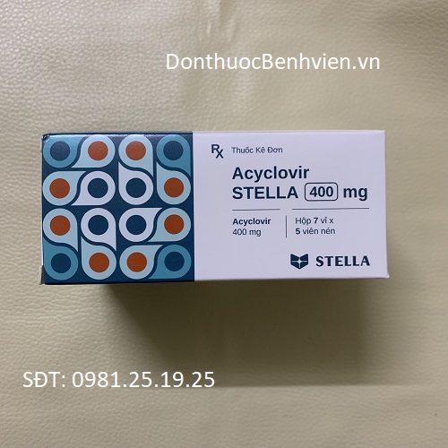 Thuốc Acyclovir Stella 400mg