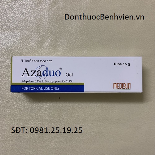 Thuốc Azaduo Gel 15g