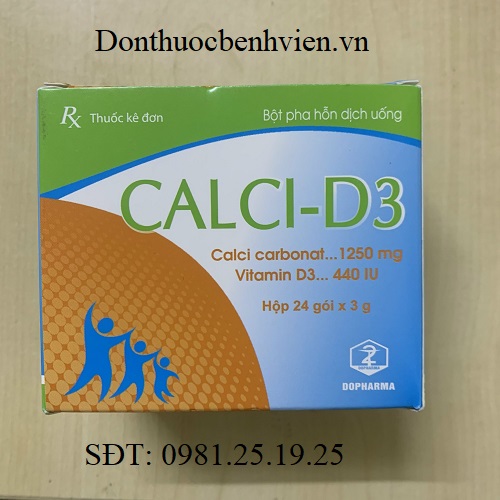 Thuốc Calci-D3 Dopharma