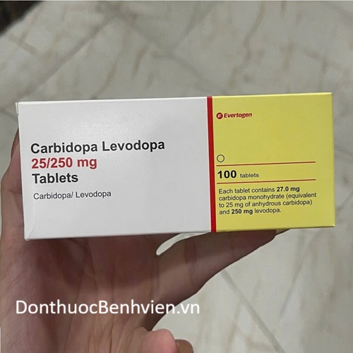 Thuốc Carbidopa Levodopa 25/250mg Tablets Evertogen