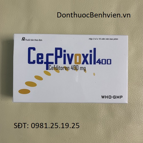 Thuốc Cefpivoxil 400mg H30V